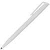 Ручка шариковая Flip, белая с нанесением логотипа