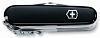 Офицерский нож SWISSCHAMP 91, черный с нанесением логотипа