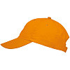 Бейсболка METEOR неоново-оранжевая с нанесением логотипа