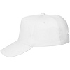 Бейсболка детская Standard Kids, белая с нанесением логотипа