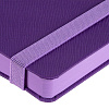 Ежедневник Must, датированный, фиолетовый с нанесением логотипа