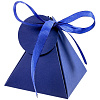 Упаковка Cleo, синяя с нанесением логотипа