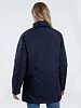 Куртка на стеганой подкладке Robyn, темно-синяя с нанесением логотипа