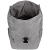 Рюкзак Packmate Roll, серый с нанесением логотипа