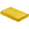 Полотенце Odelle, большое, желтое с нанесением логотипа