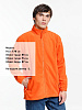 Куртка мужская North 300, оранжевая с нанесением логотипа