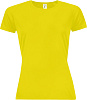 Футболка женская Sporty Women 140, желтый неон с нанесением логотипа