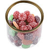 Карамель леденцовая Candy Crush, со вкусом фруктов, с прозрачной крышкой с нанесением логотипа