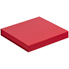 Коробка Memoria под ежедневник, аккумулятор и ручку, красная с нанесением логотипа