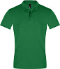 Рубашка поло мужская Perfect Men 180 ярко-зеленая с нанесением логотипа