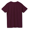 Футболка REGENT 150, бордовая с нанесением логотипа