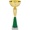 Кубок Kudos, большой, зеленый с нанесением логотипа
