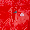 Дождевик-плащ BrightWay, красный с нанесением логотипа