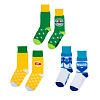 Набор носков «Приятное с неполезным» с нанесением логотипа