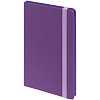 Блокнот Shall, фиолетовый с нанесением логотипа