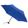 Зонт складной Unit Five, синий с нанесением логотипа
