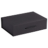 Коробка Case, подарочная, черная с нанесением логотипа