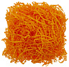 Бумажный наполнитель Chip, оранжевый неон с нанесением логотипа