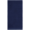 Полотенце Farbe, среднее, синее с нанесением логотипа