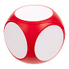 Антистресс «Куб», красный с нанесением логотипа