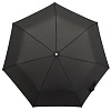 Складной зонт TAKE IT DUO, черный с нанесением логотипа