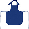 Фартук Neat, синий с нанесением логотипа