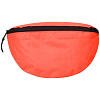 Поясная сумка Manifest Color из светоотражающей ткани, оранжевая с нанесением логотипа