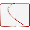 Блокнот Nota Bene, красный с нанесением логотипа
