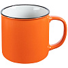 Кружка Dacha, оранжевая с нанесением логотипа