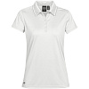 Рубашка поло женская Eclipse H2X-Dry, белая с нанесением логотипа