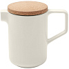 Чайник Riposo, белый с нанесением логотипа