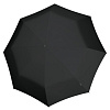 Зонт-трость U.900, черный с нанесением логотипа