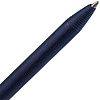 Ручка шариковая Carton Plus, синяя с нанесением логотипа