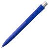 Ручка шариковая Delta, синяя с нанесением логотипа