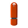 Флешка Memo, 16 Гб, оранжевая с нанесением логотипа