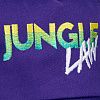 Бейсболка с вышивкой Jungle Law, фиолетовая с нанесением логотипа