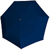 Зонт складной Zero Magic Large, синий с нанесением логотипа