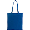 Сумка для покупок Torbica Color, синяя с нанесением логотипа
