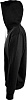 Толстовка мужская Soul Men 290 с контрастным капюшоном, черная с нанесением логотипа