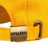 Бейсболка UNIT SMART, черная с желтым с нанесением логотипа