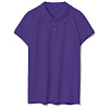 Рубашка поло женская Virma Lady, фиолетовая с нанесением логотипа