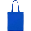 Холщовая сумка Countryside, ярко-синяя с нанесением логотипа