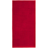 Полотенце Farbe, большое, красное с нанесением логотипа