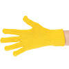 Перчатки Urban Flow, желтые с нанесением логотипа