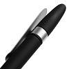 Ручка шариковая Prodir DS5 TSR Metal Clip, черная с нанесением логотипа