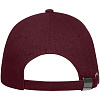 Бейсболка Buffalo, бордовая с нанесением логотипа
