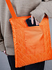 Плед для пикника Soft & Dry, темно-оранжевый с нанесением логотипа
