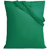 Холщовая сумка Neat 140, зеленая с нанесением логотипа