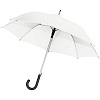 Зонт-трость Alu AC,белый с нанесением логотипа