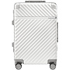 Чемодан Aluminum Frame PC Luggage V1, белый с нанесением логотипа